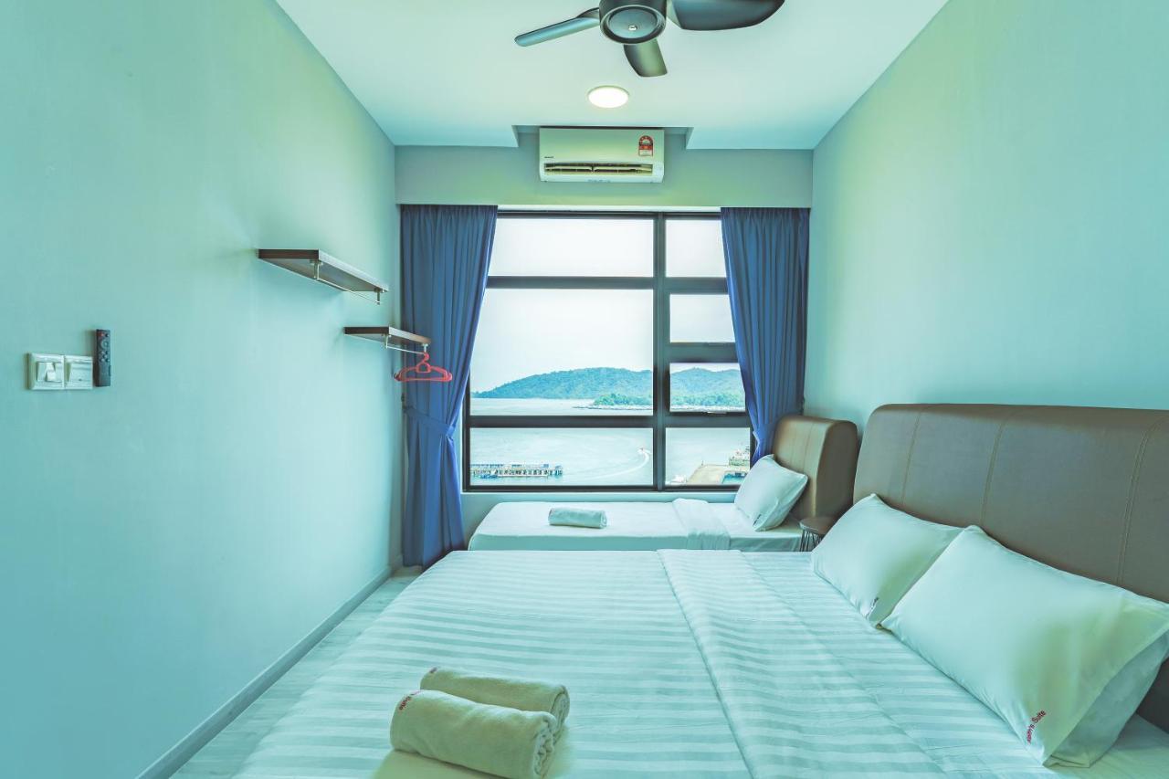 Full Seaview 2R1B Condo For 6Pax In Kota Kinabalu Bagian luar foto
