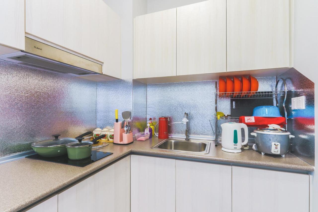 Full Seaview 2R1B Condo For 6Pax In Kota Kinabalu Bagian luar foto